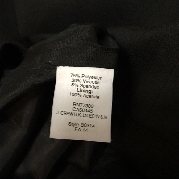 J.Crew Fit & Flare Black Skirt Size 12 - Picture 7 of 7